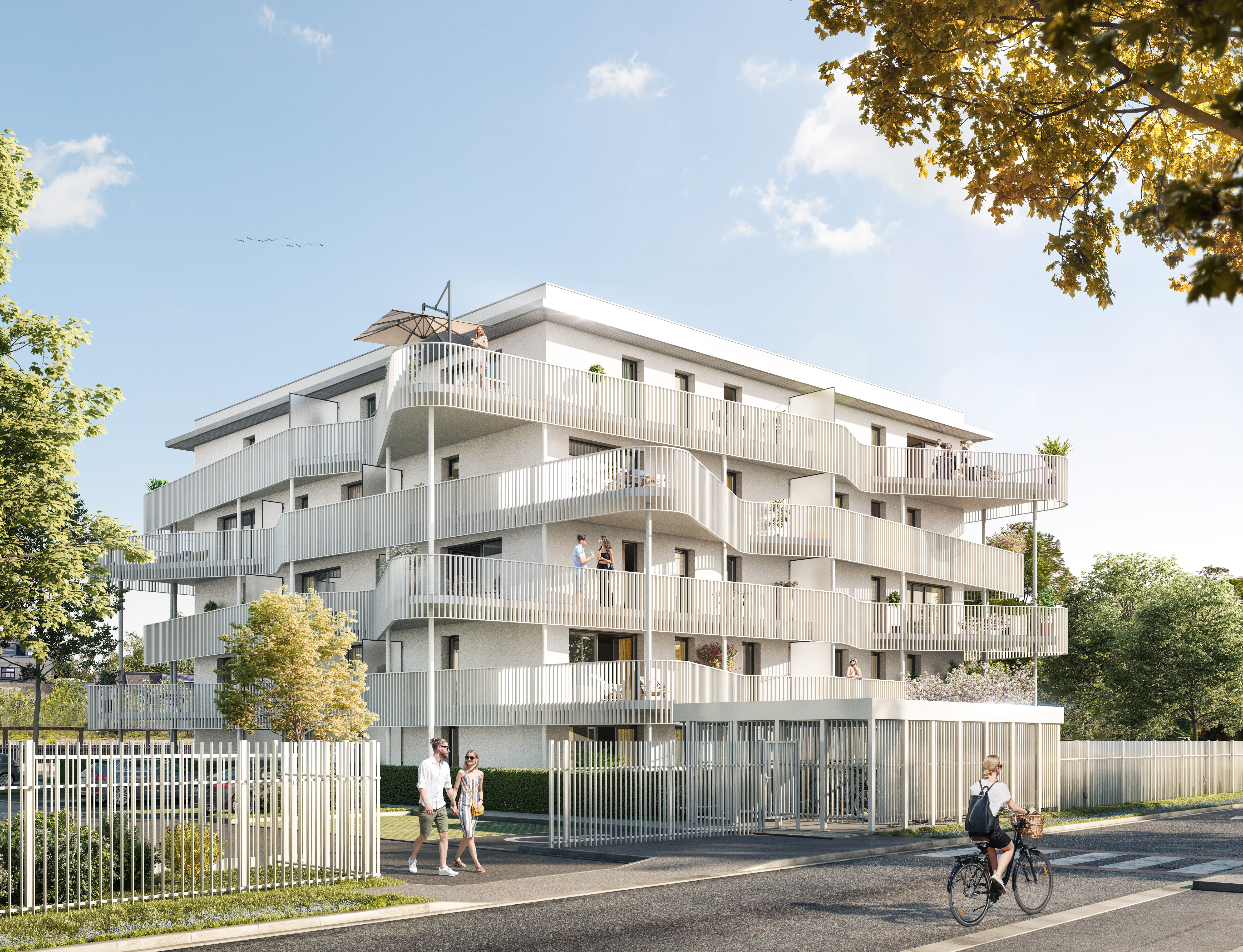 Programme immobilier neuf Lille - Lillo par KIC | Perspective intérieure
